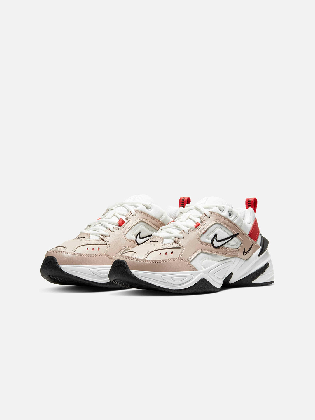 Nike Women M2K Tekno Lace-Ups Leather Shoes