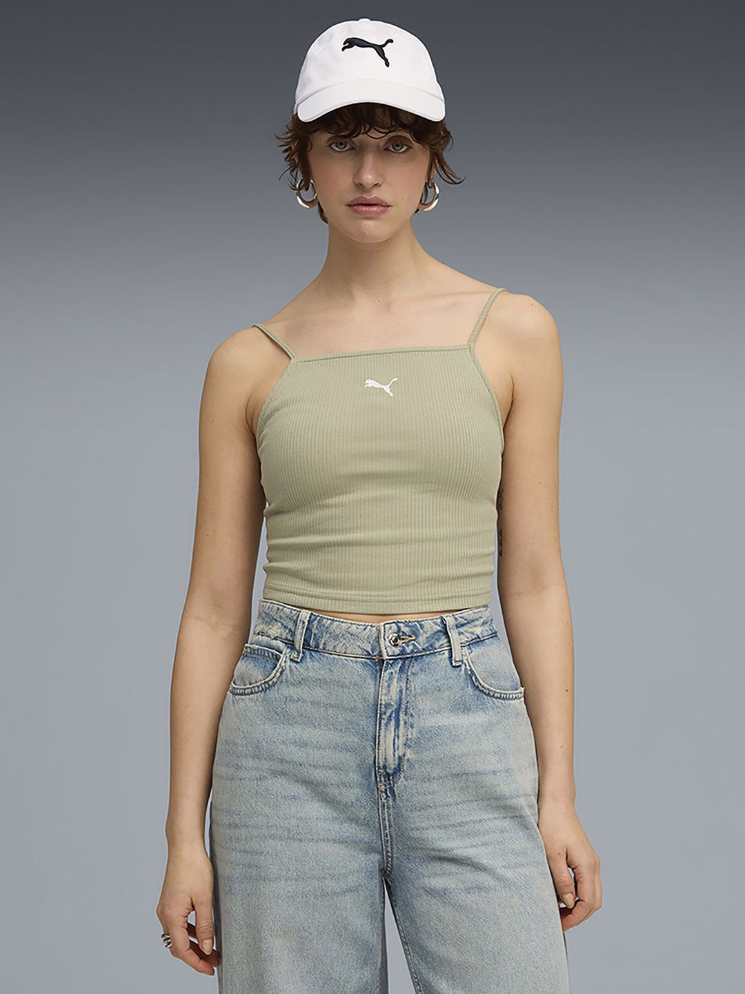 Puma WARDROBE Essentials Women's Ribbed Tank Top