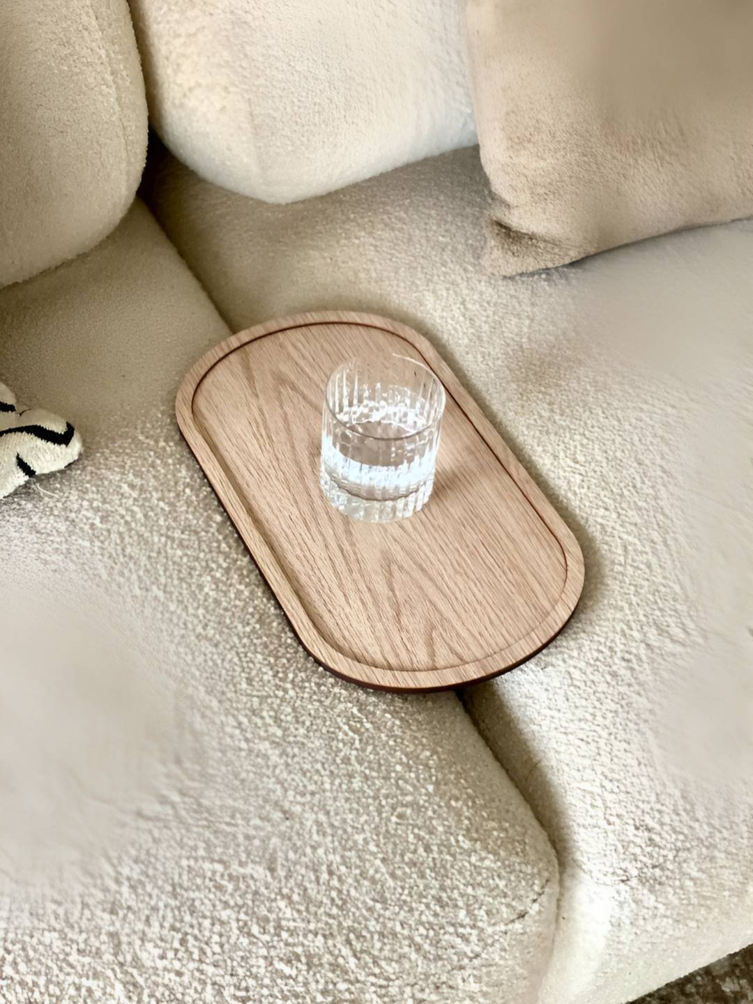 Mason Home Cream-Coloured MDF Serving Tray