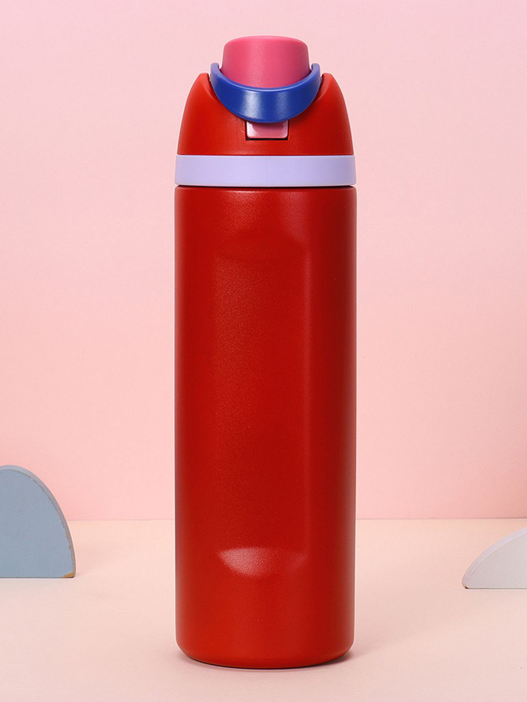 Little Surprise Box LLP Red & Blue Flip Lid Stainless Steel Water Bottle 750ml