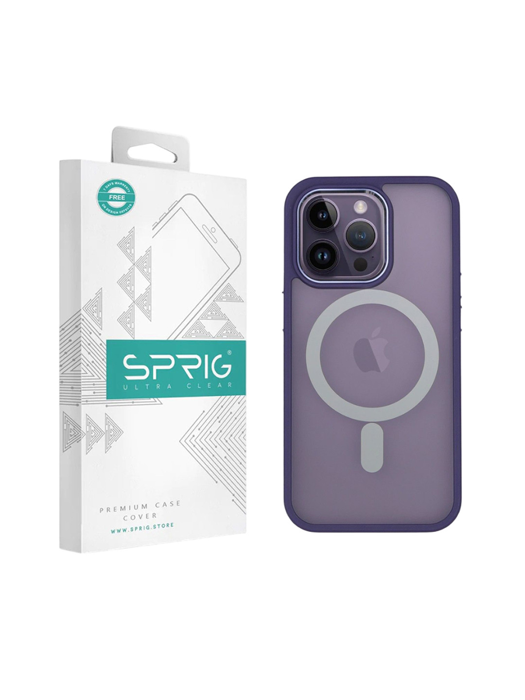 SPRIG iPhone 14 Pro Max Translucent Magasafe Back Cover