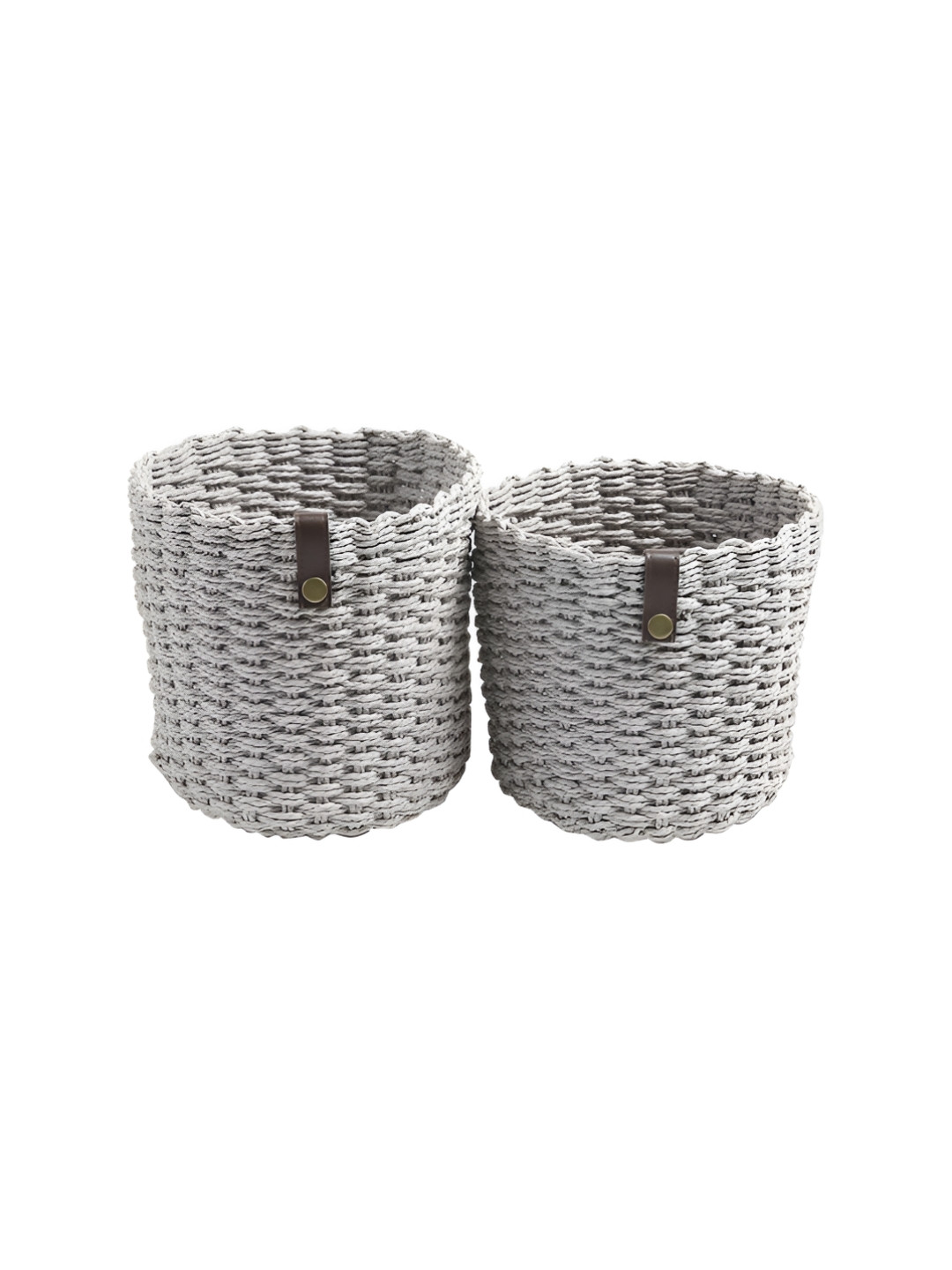 HOKIPO Grey 2 Pieces Desk Organisers