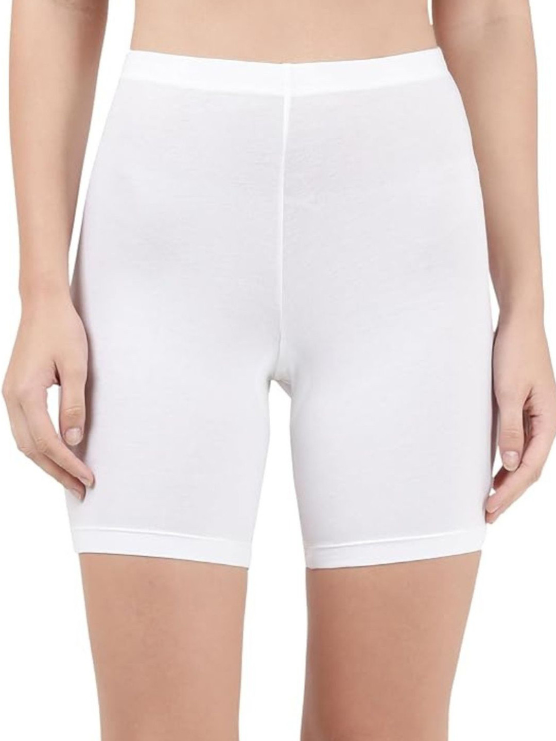 BAESD Cdeck Women Skinny Fit Mid-Rise Cotton Sports Shorts