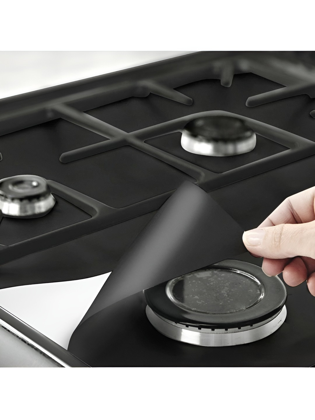 upkaranwale Black Gas Stove Protector