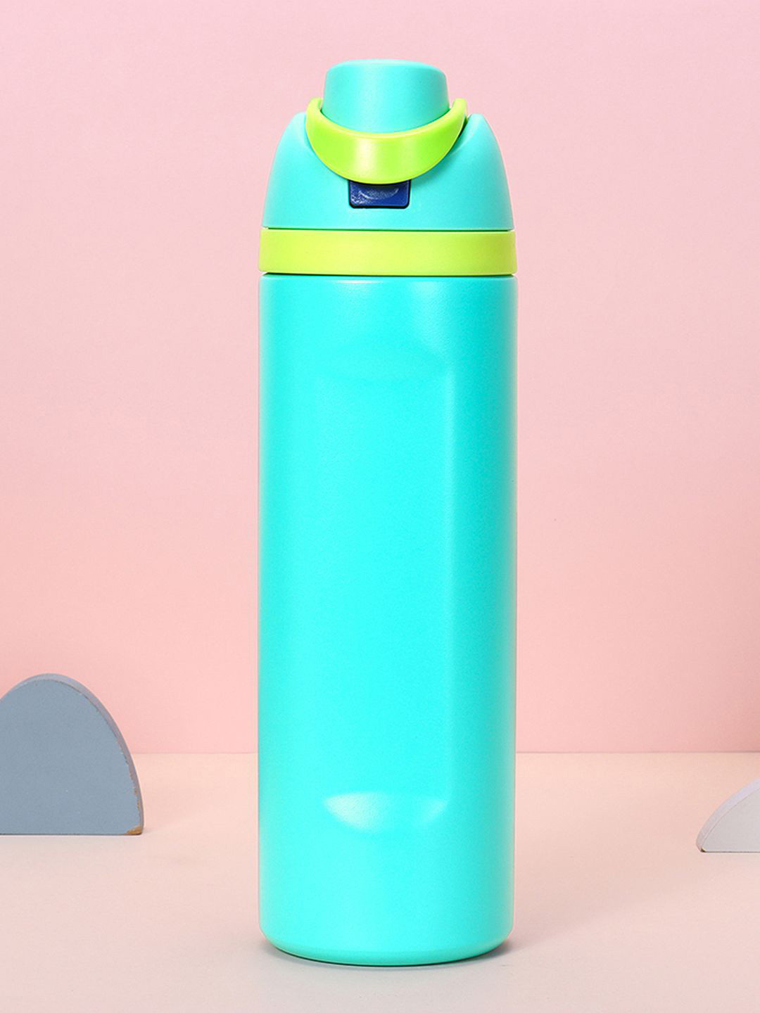 Little Surprise Box LLP Turquoise Blue & Green Stainless Steel Water Bottle-750 ml