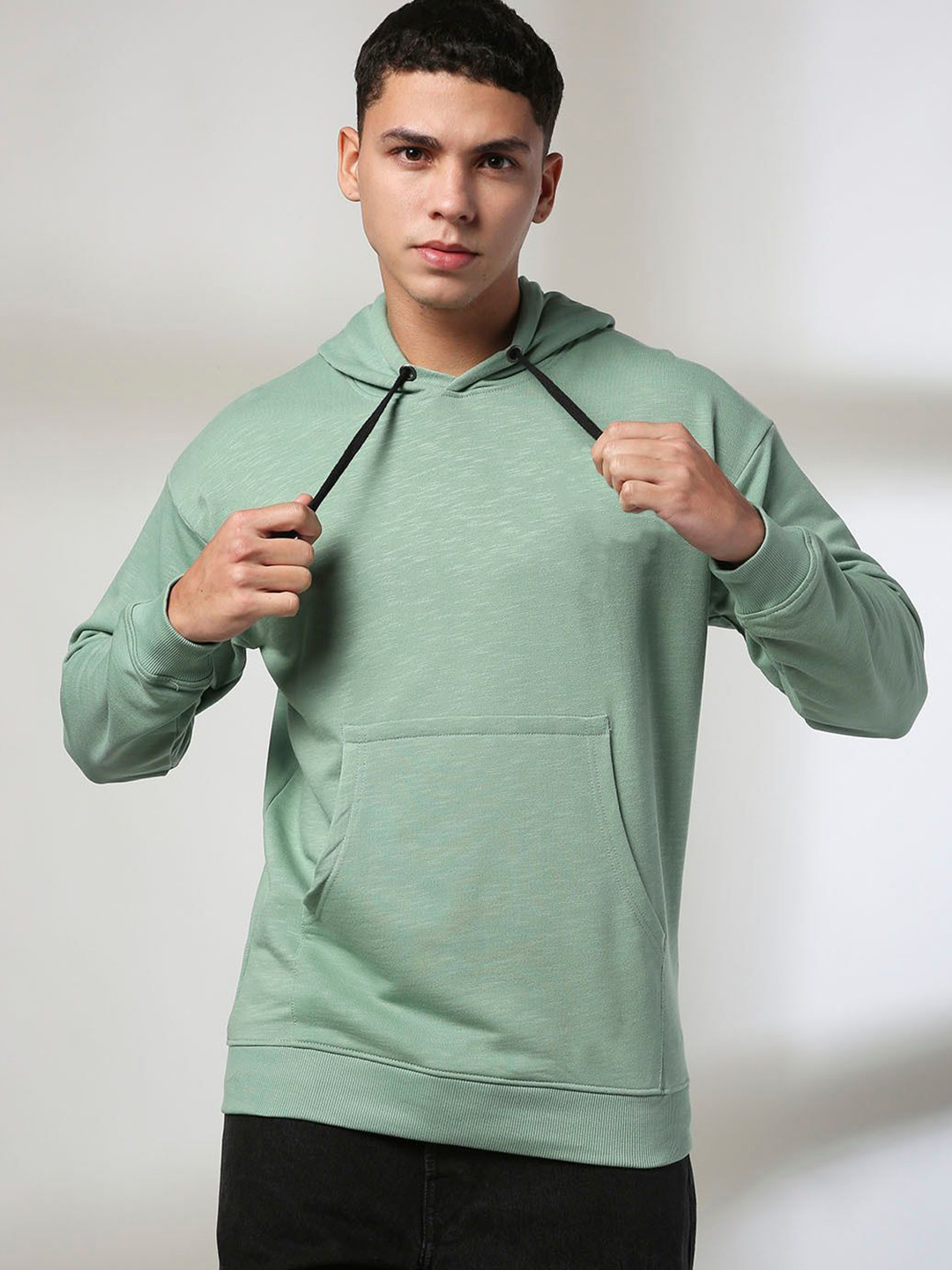 Dogman Men Hooded Fullsleeve Pullover Sweatshirt