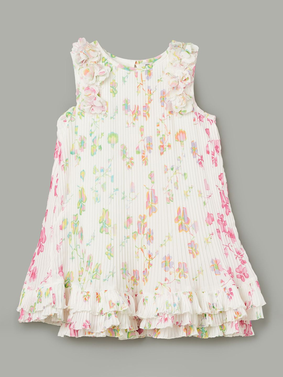 Fame Forever by Lifestyle Girls Floral Print A-Line Dress
