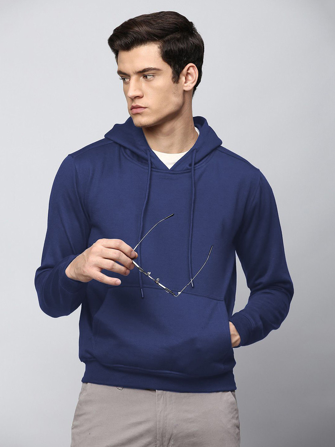 Dogman Men Hooded Neck Long Sleeves Sweatshirt