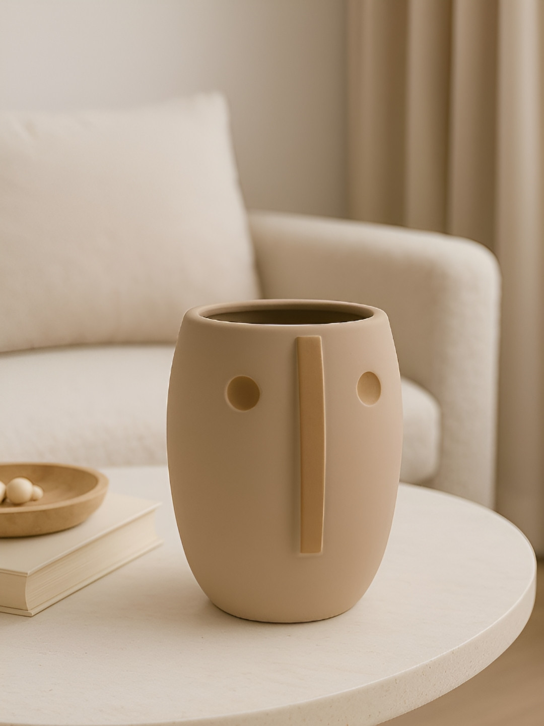 GLOBALLY INDIAN MonoMood Face Vase