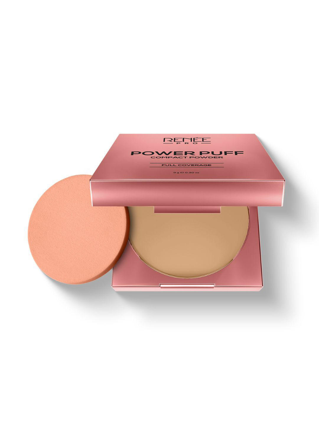 Renee Pro Powder Puff Compact Powder- Celebrate