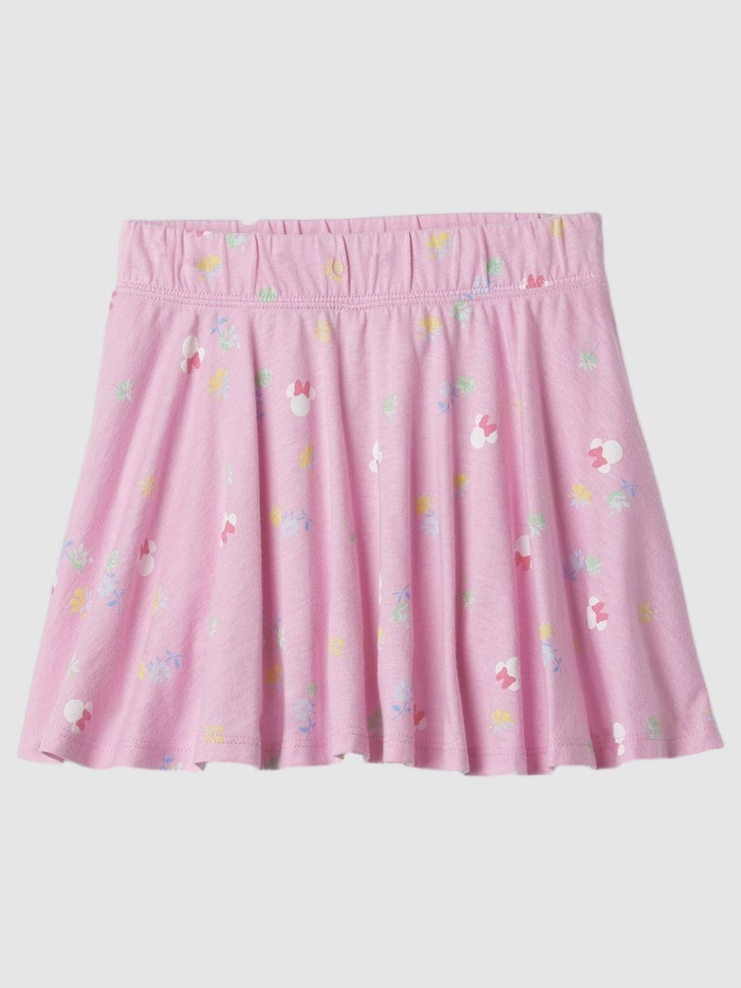 GAP Minnie Mouse Printed Flared Skirt