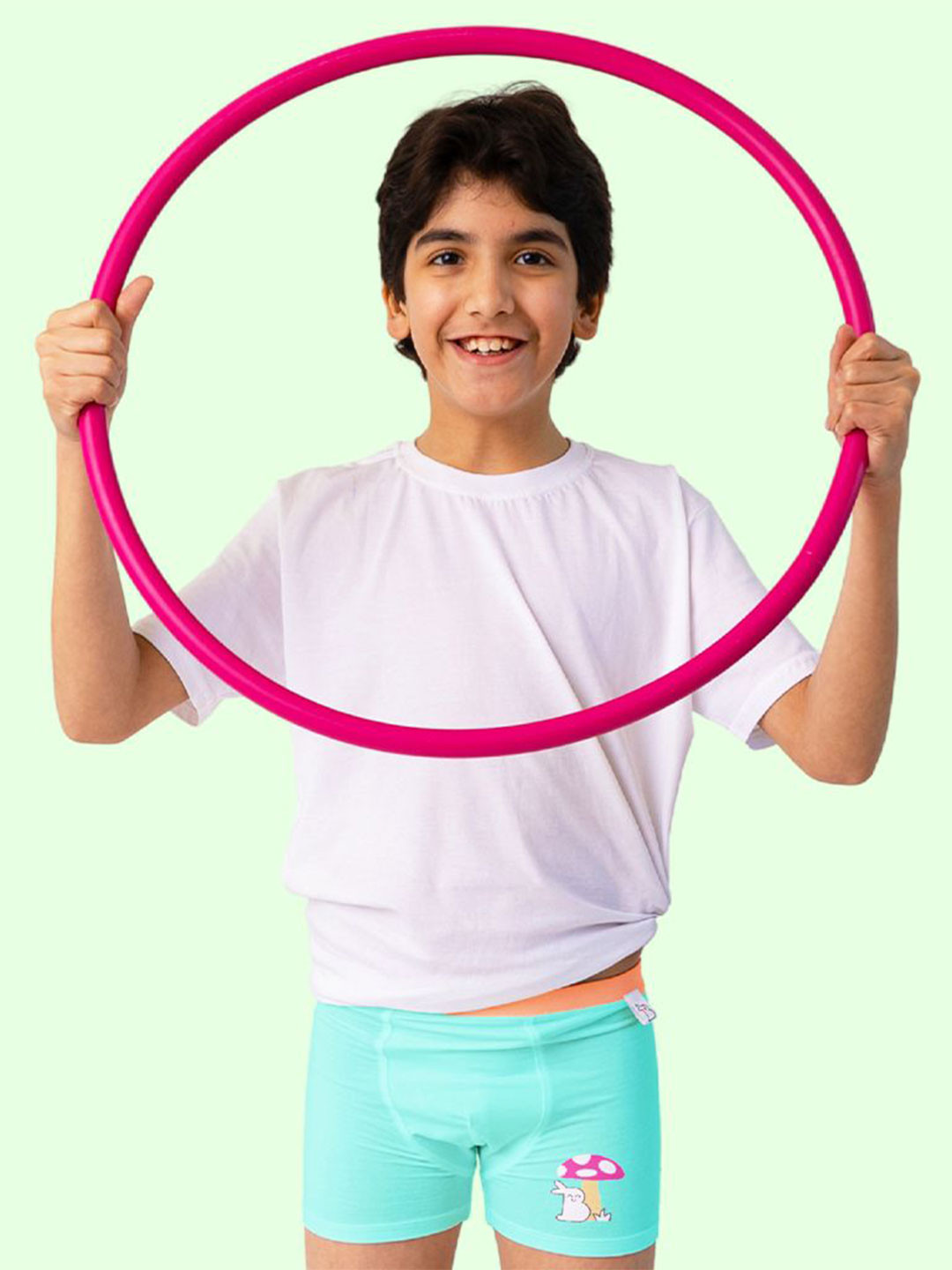 SuperBottoms Boys Antimicrobial Mid-Rise Trunk Und-B-TR-NM-4-6Y-1P_N