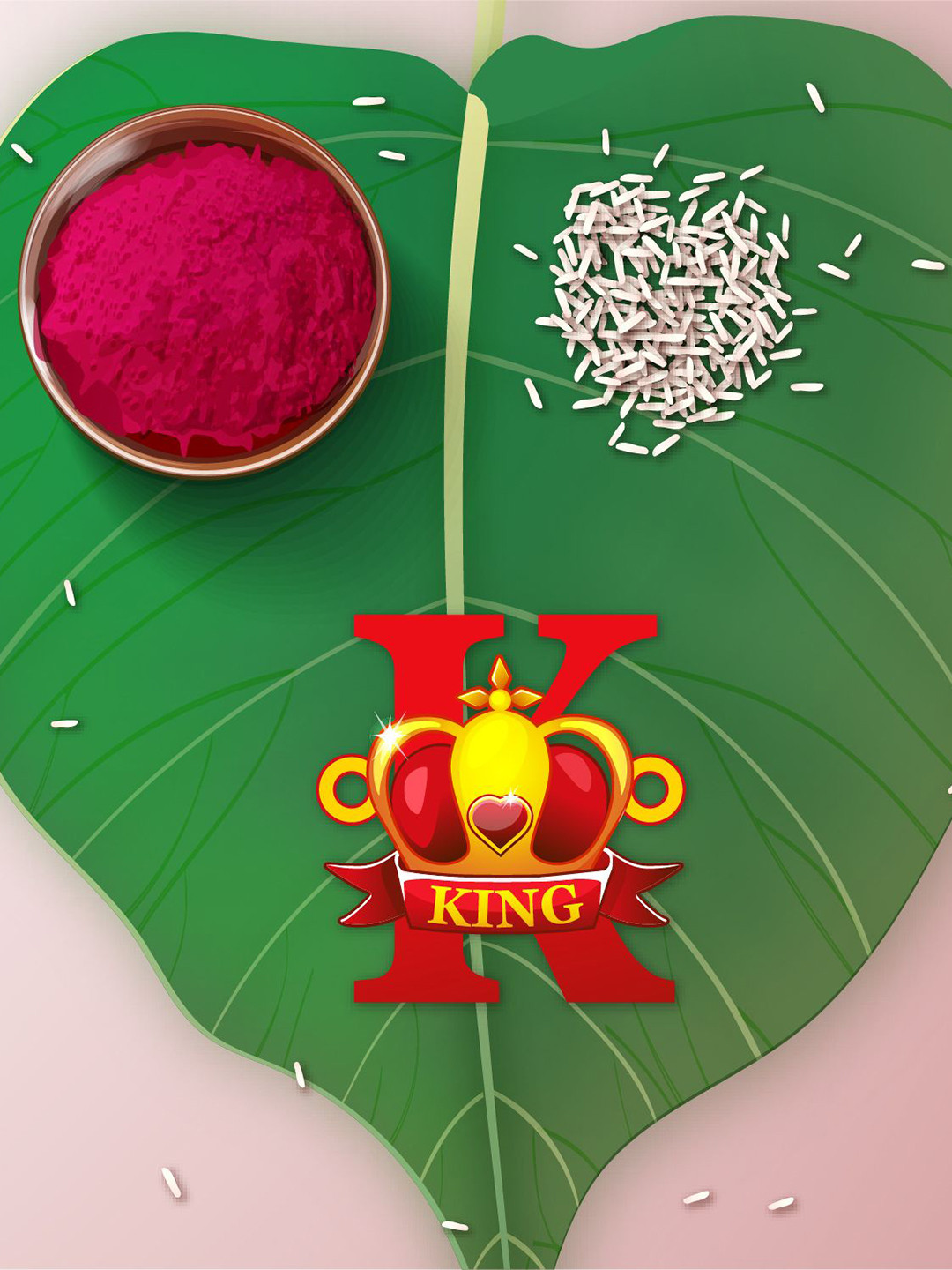 Bhai Please King Rudraksha Beaded Wooden Thread Rakhi