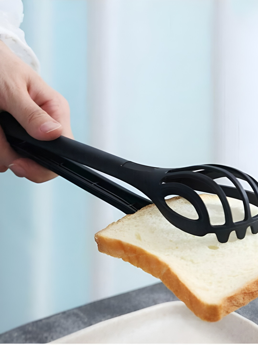 upkaranwale Black Textured Egg Beater Whisk