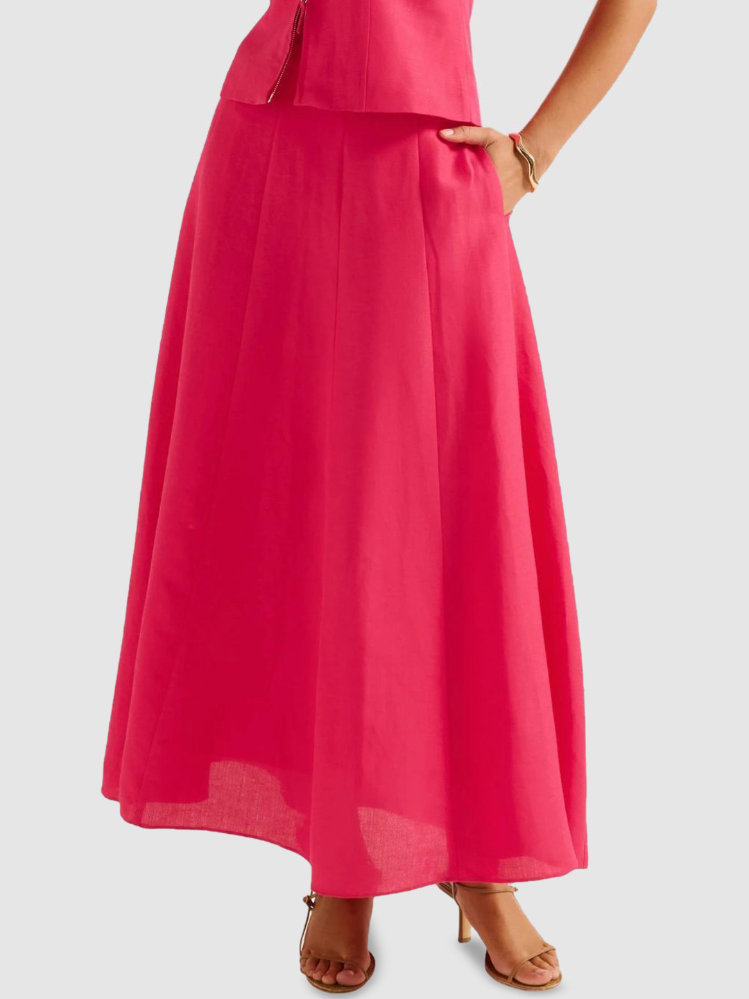 Forever New A-Line Maxi Skirt