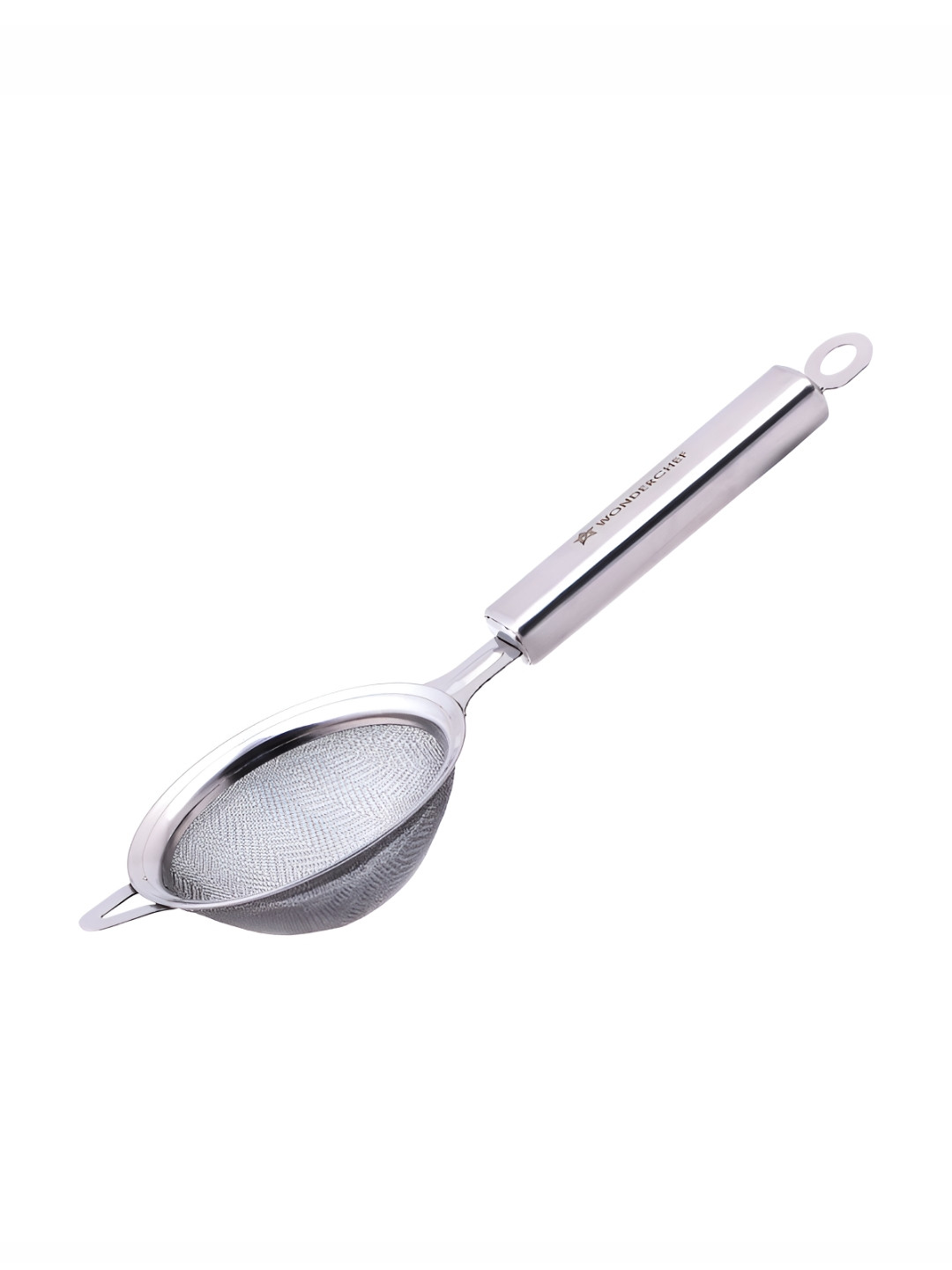 Wonderchef Ambrosia Silver-Toned Stainless Steel Colander Strainer