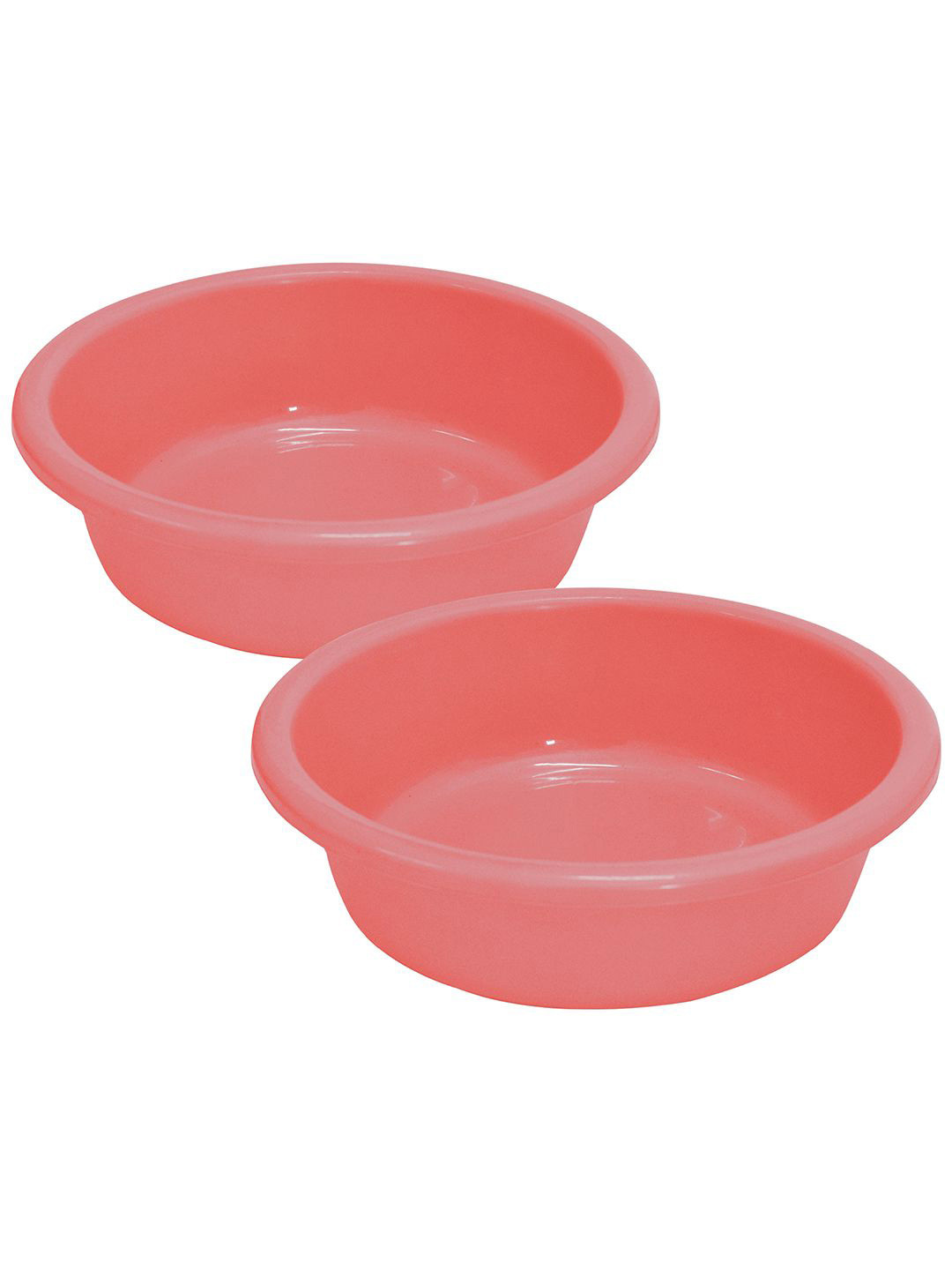 Kuber Industries Pink 2 Pieces Knead Dough Bowls 6L