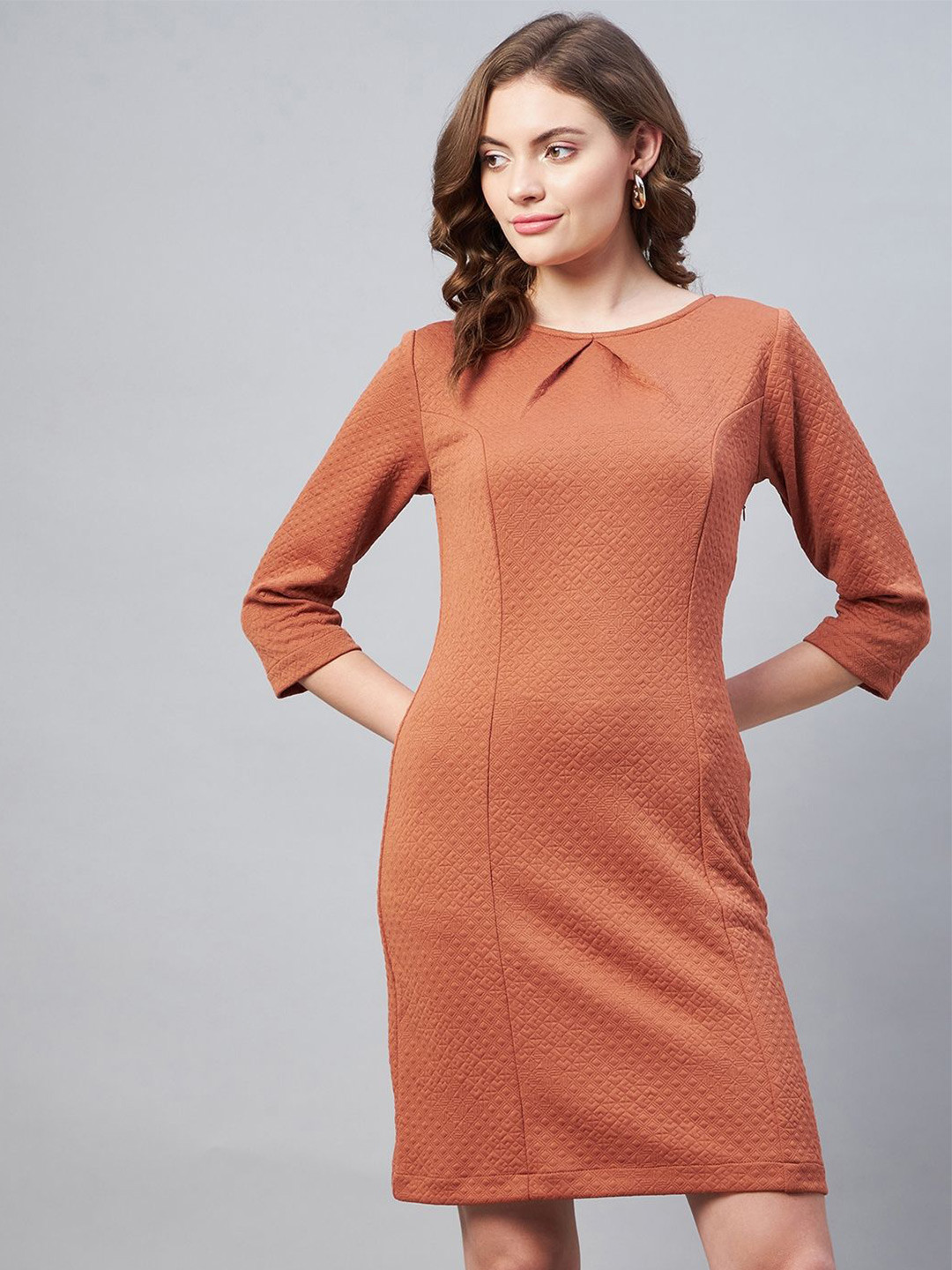 Chemistry Jacquard A-Line Dress