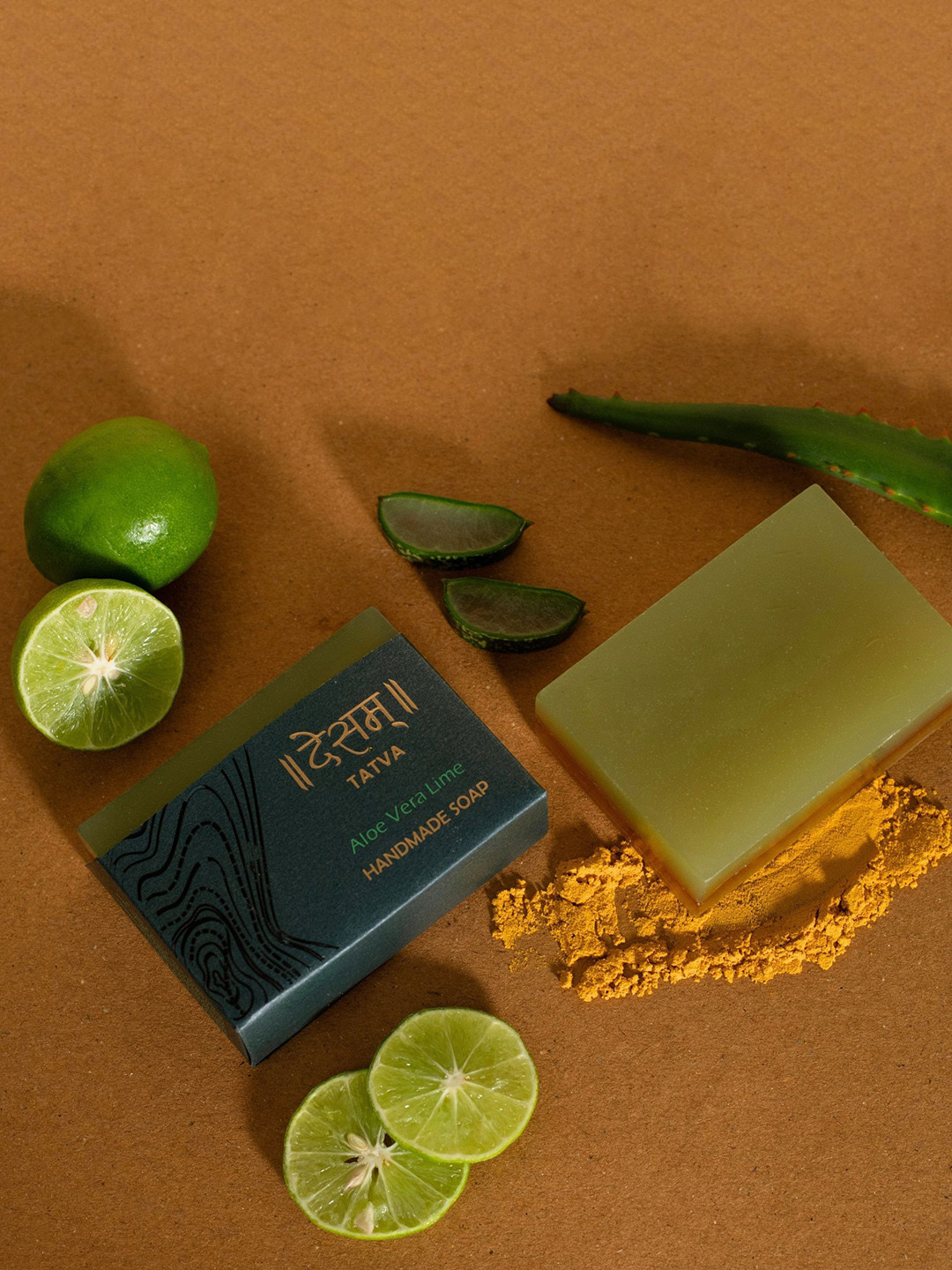 Desam Organics Aspen Green Lemongrass Skincare Soap- 100 g