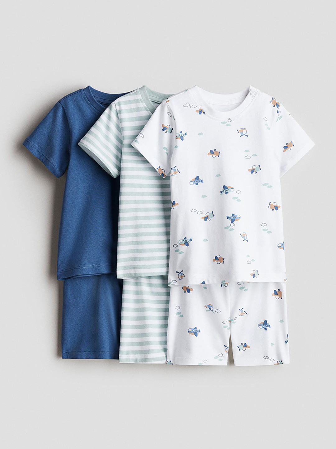 H&M 3-Pack Pyjamas