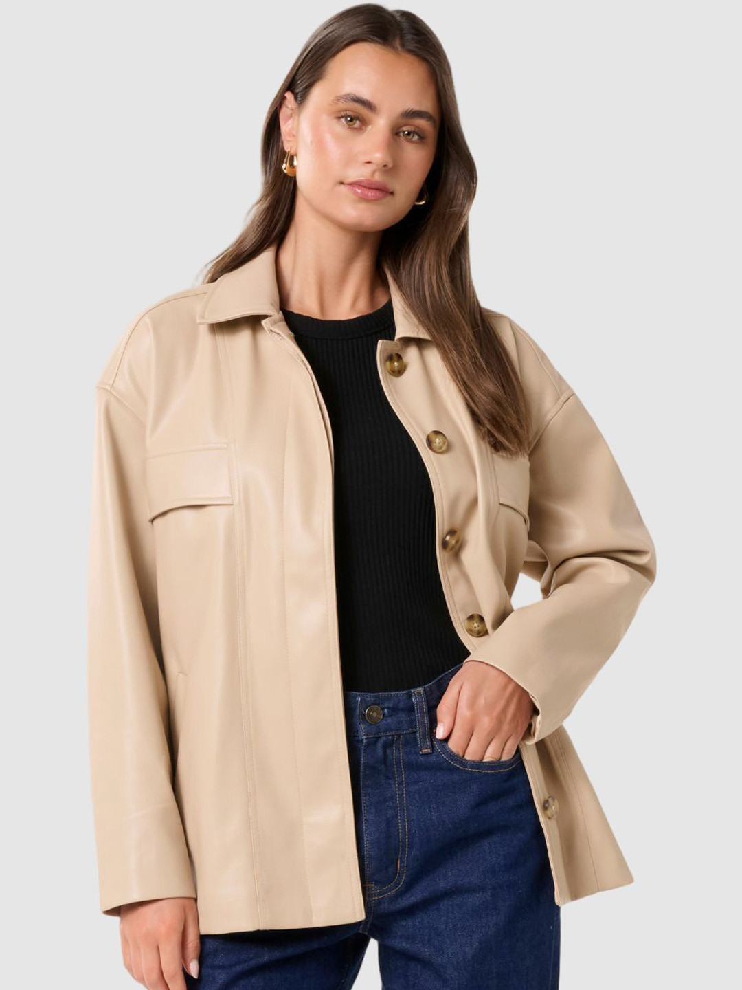 Forever New Women Tailored Jacket with Embroidered