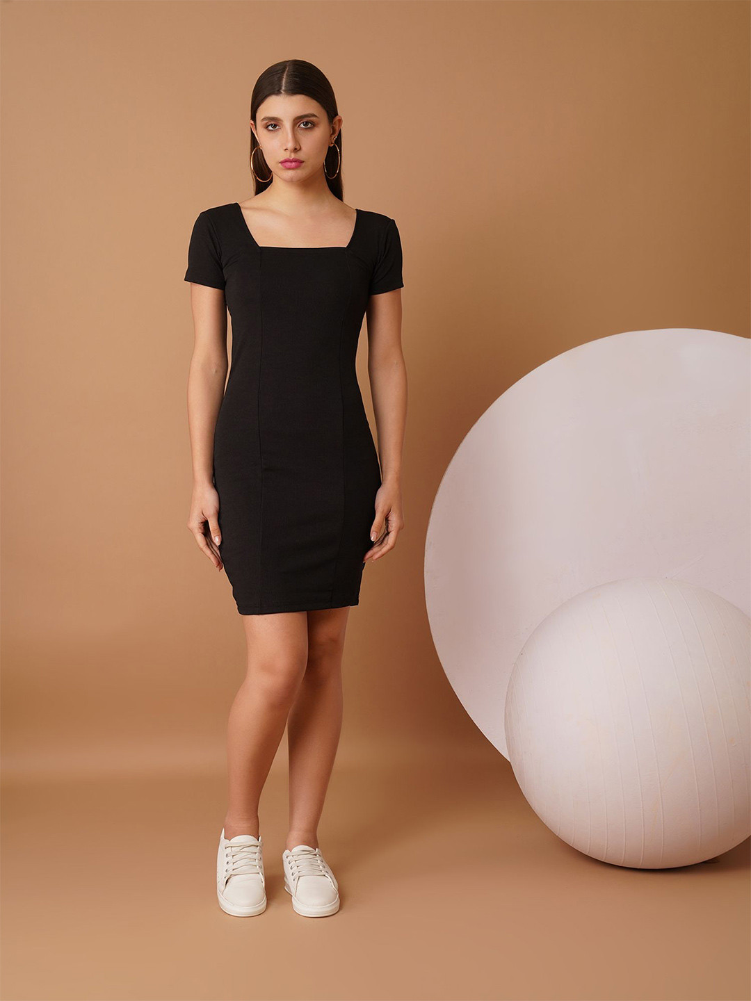 Chemistry Scuba Sheath Dress