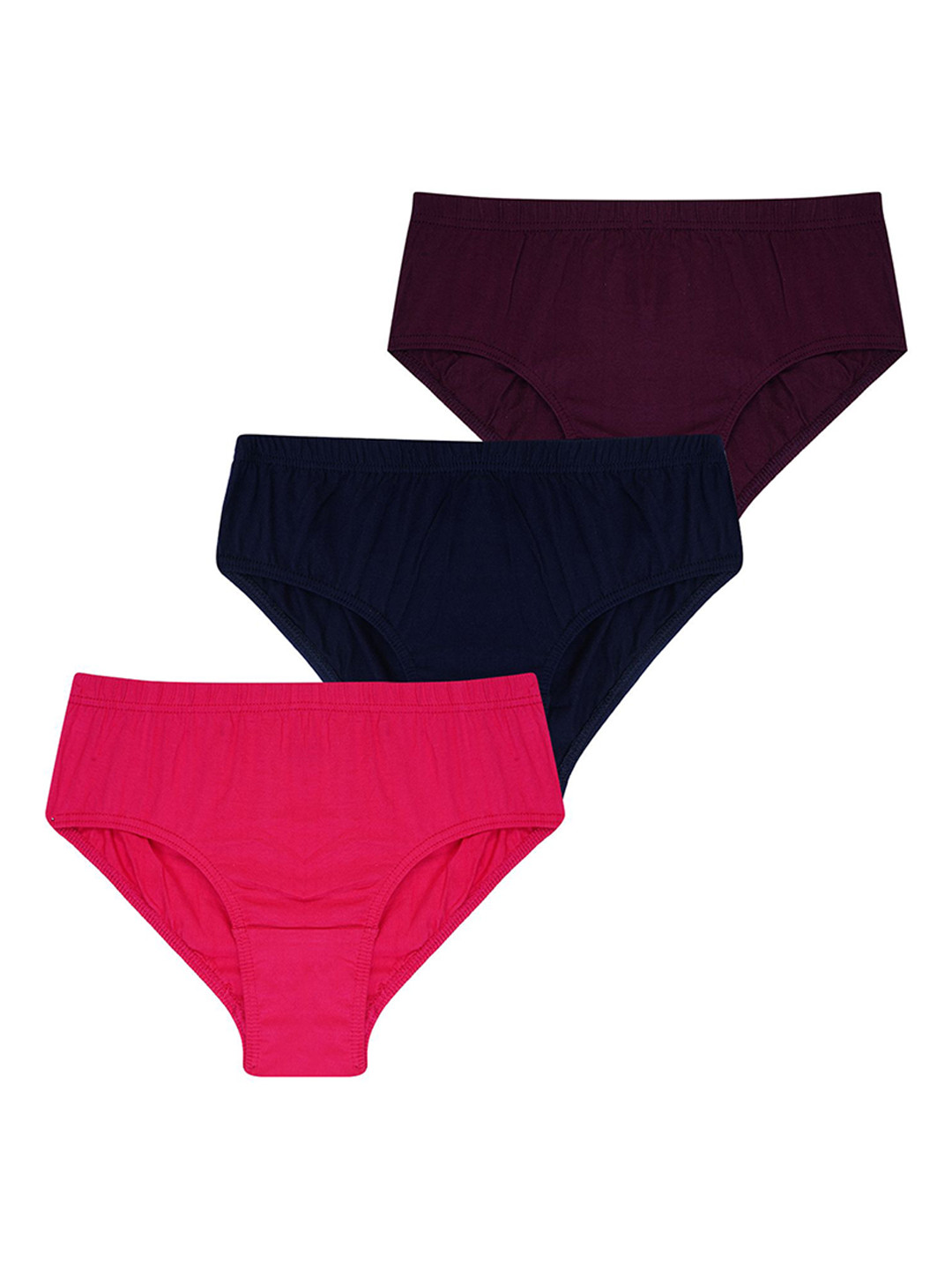 YELLOWDELIGHT Girls Pack Of 3 Cotton Hipster Briefs YD 756 Ramvi (g) pln panties 9-10y-3p