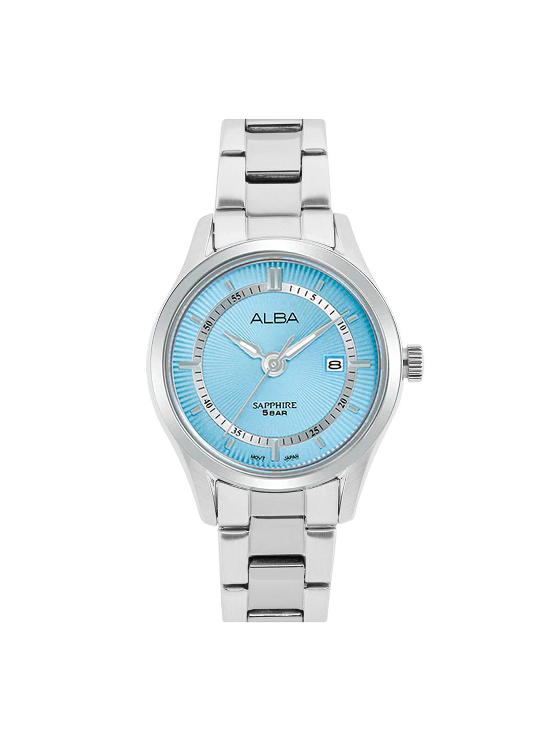 Alba by seiko Asterix Light Blue Dial Watch-AS9R21X1