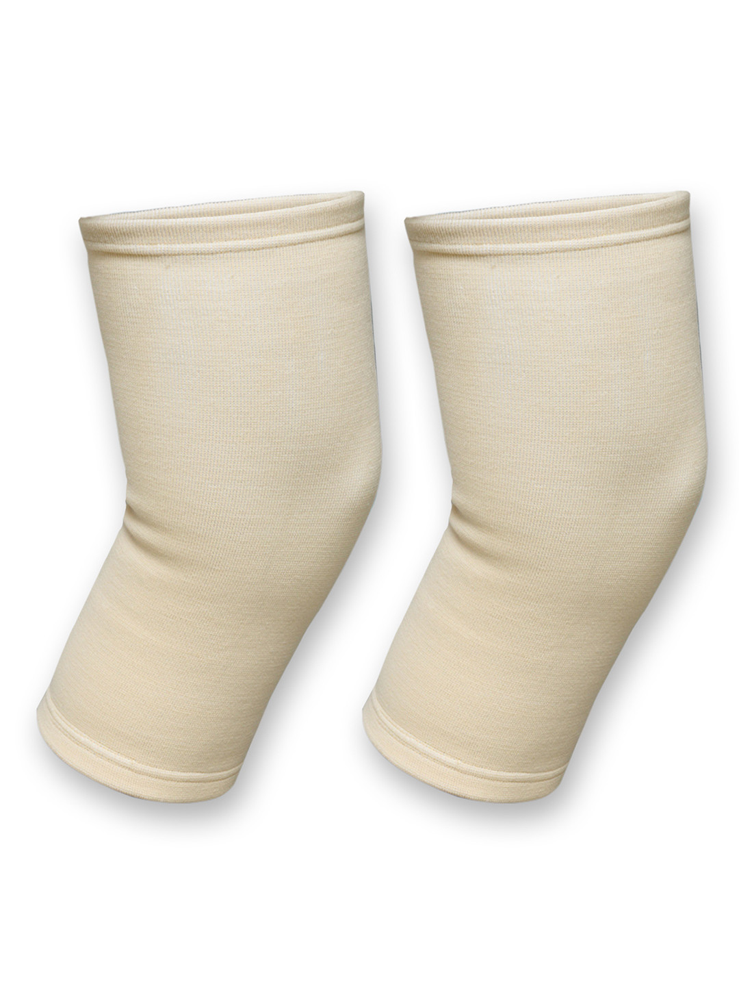 Kuber Industries 2-Pcs Cotton 4-Way Compression Joint Pain Knee Caps