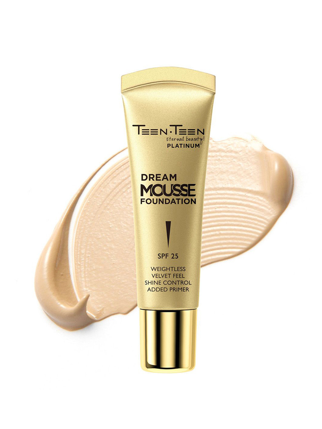 TEEN TEEN COSMETICS Dream Mousse Foundation With SPF 25- 30 ml- Cool Ivory 01