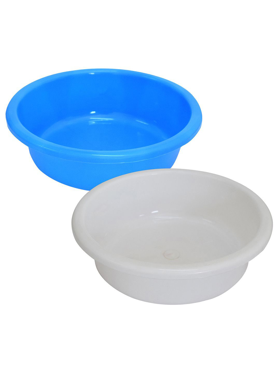 Kuber Industries Blue & White 2 Pieces Knead Dough Basket 6L