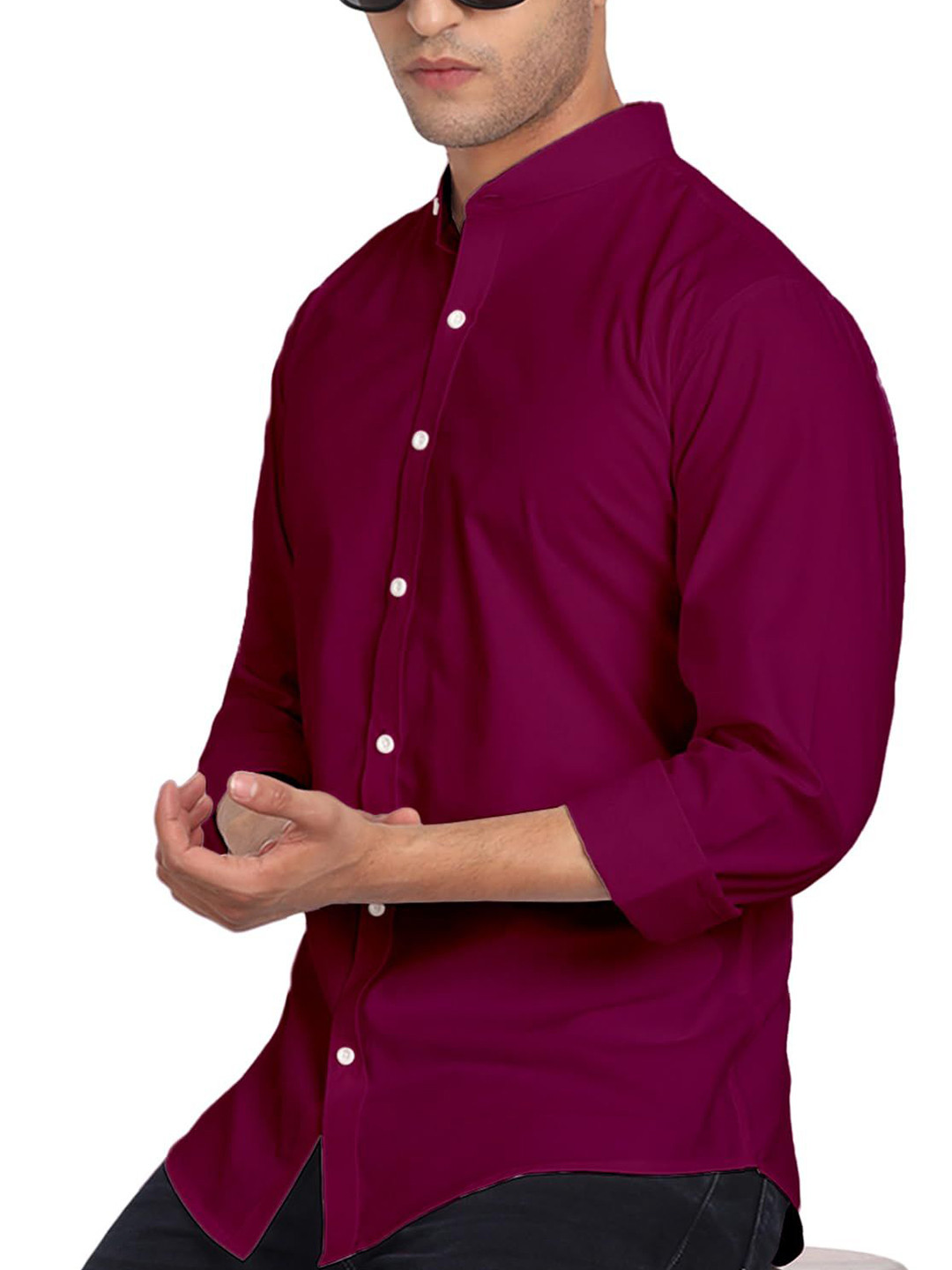 Vida Loca Men Slim Fit Opaque Casual Shirt