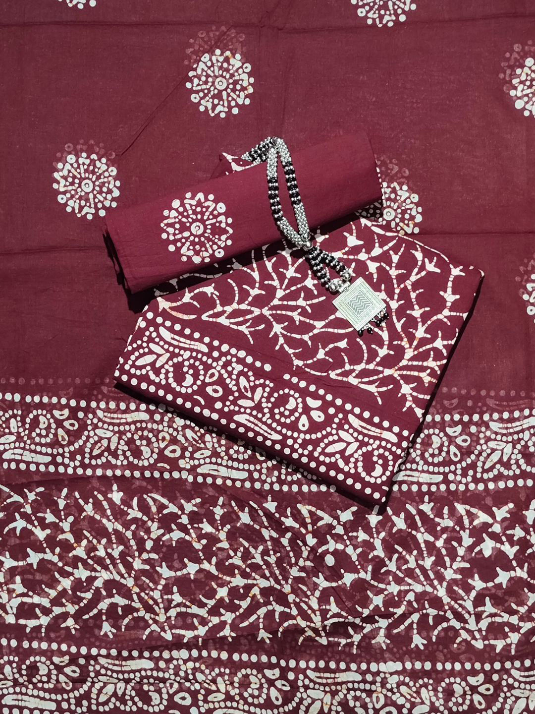 Farooq Dyeing Printed Pure Cotton Unstitched Dress Material