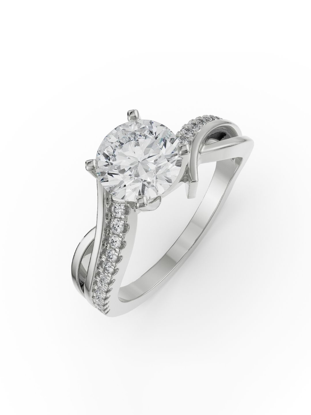 Emori Adrey Lab Diamond Ring in 18KT Gold