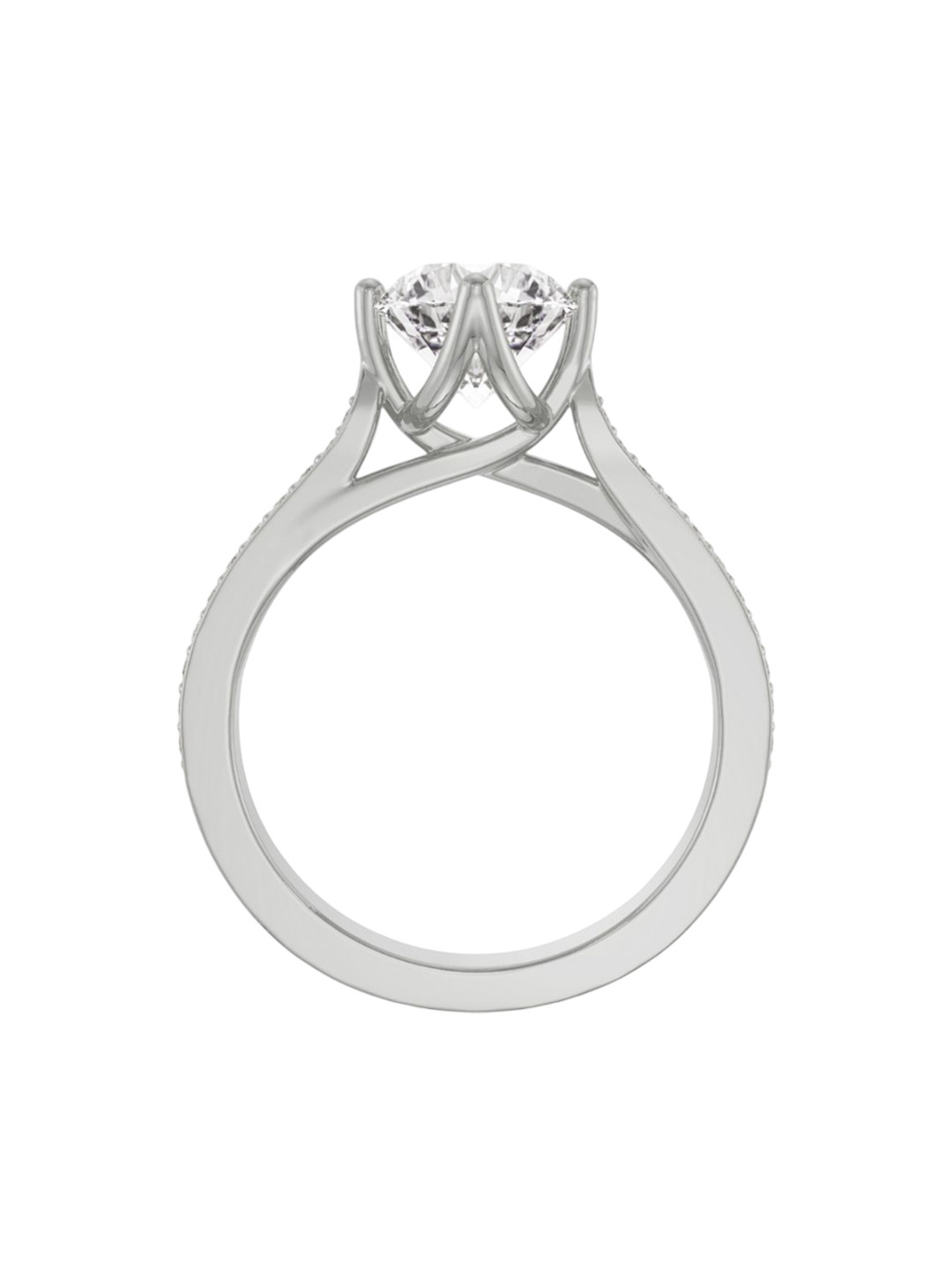 Emori Lux Lab Diamond in 14KT Gold Ring