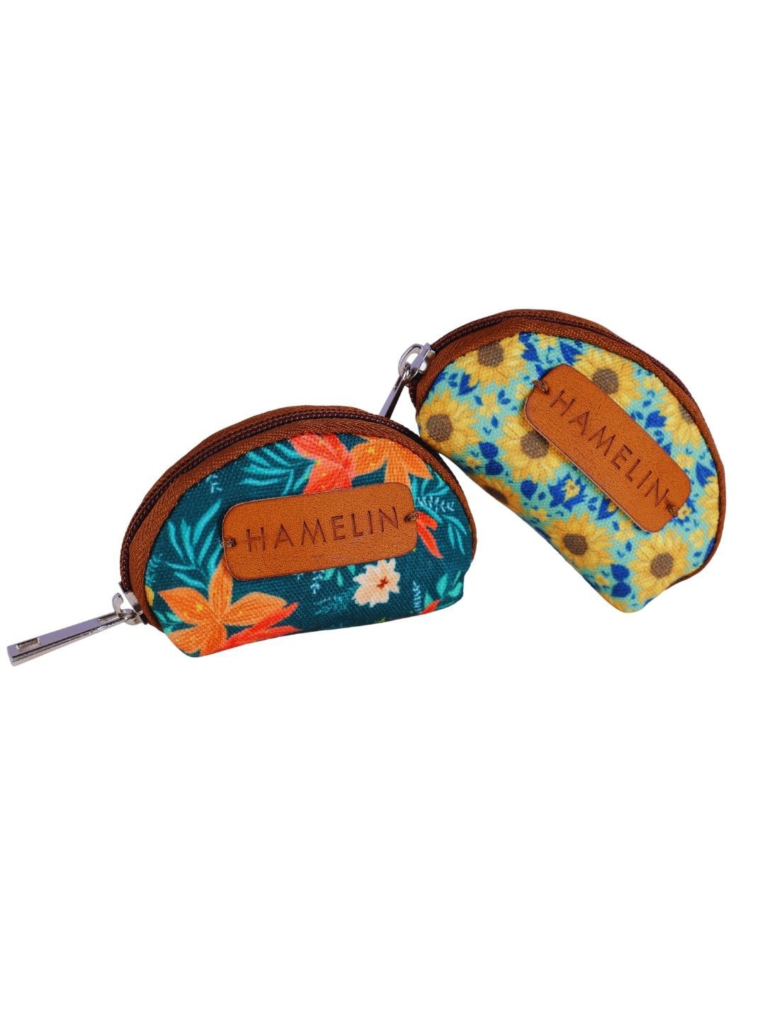 HAMELIN Floral Printed Swagger Handheld Bag
