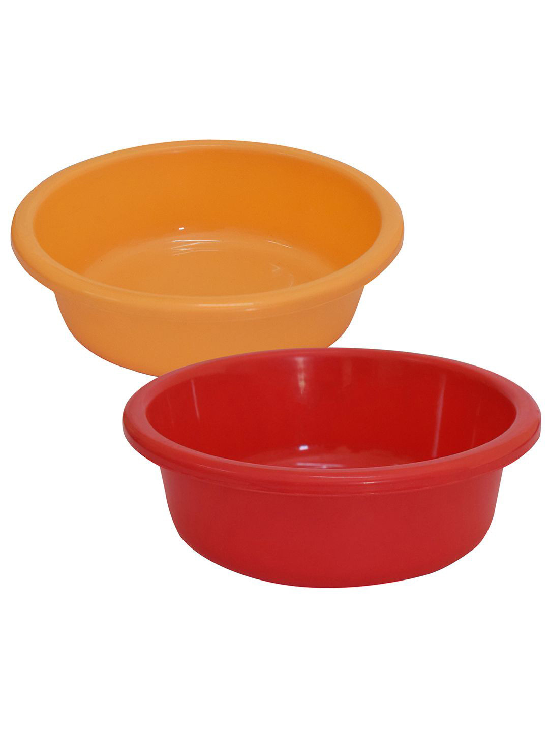 Kuber Industries Red & Yellow 2 Pieces Knead Dough Basket 6L