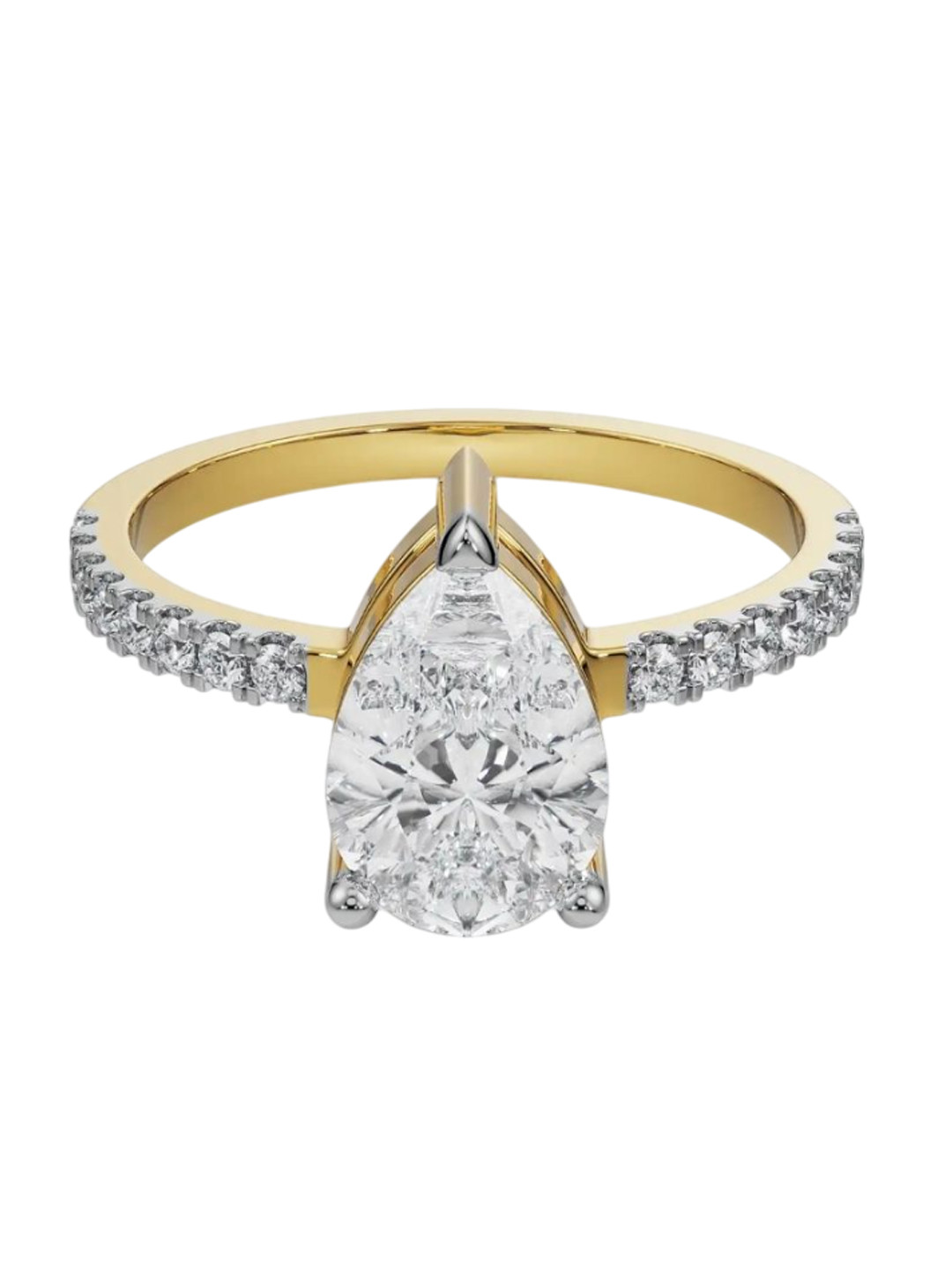 Emori Love's Embrace Lab Diamond Ring in 18KT Gold