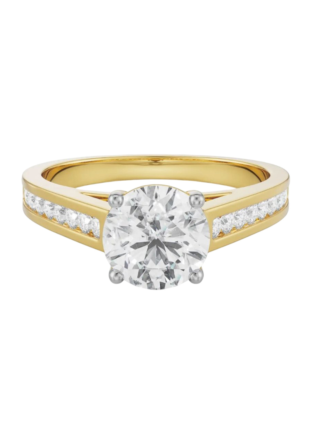 Emori Vanessa Solitaire Lab Diamond in 14KT Gold Ring