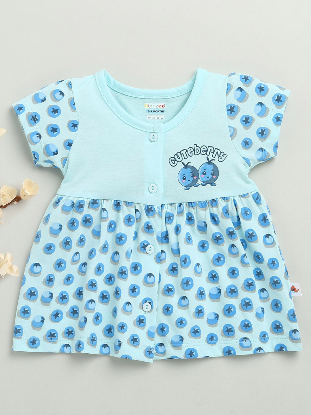 BUMZEE Print A-Line Dress