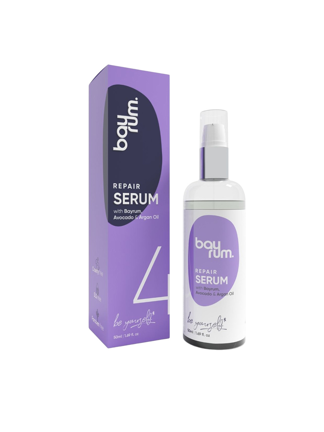 BAYRUM. Hair Repair Serum With Bayrum & Avocada For Frizz Control - 50 ml