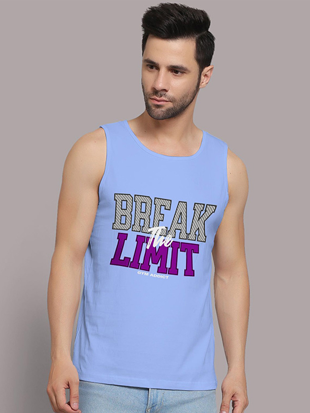 Juxar Men's Wear Sando Break The Limit Outdoor & Indoor For Gym Wear Sando