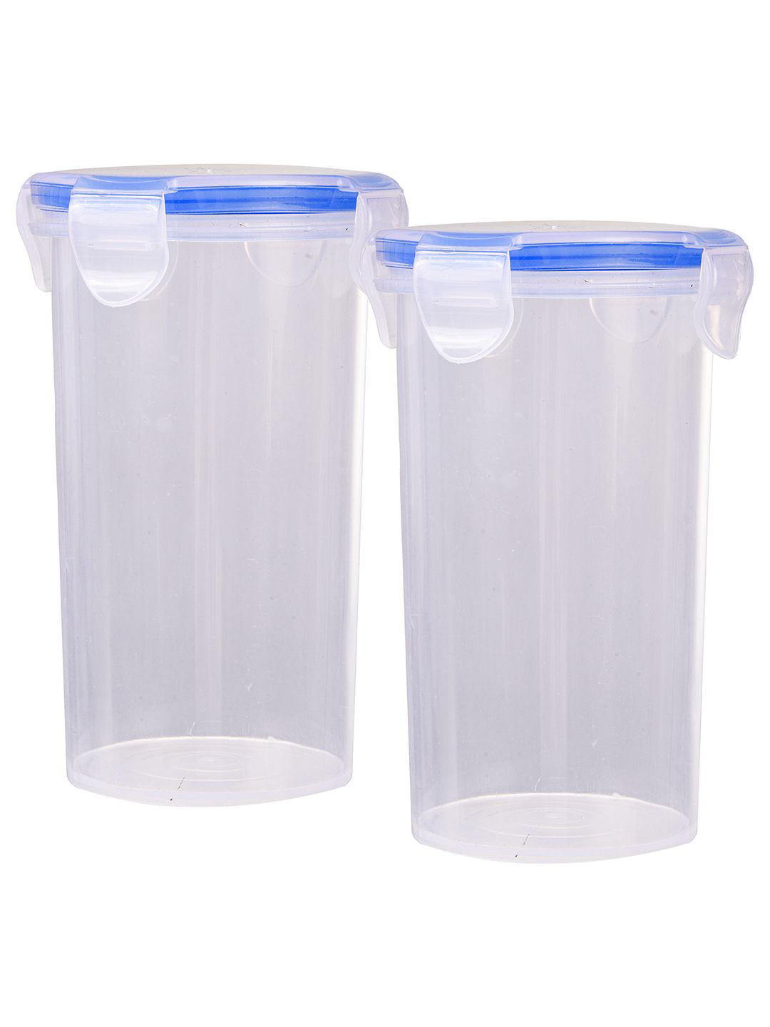 Kuber industries Transparent Plastic Durable 2 Piece Screw Top Milk Pitcher-400ml