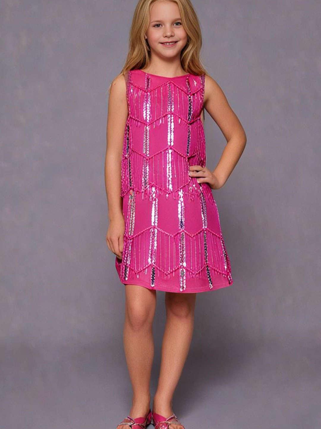 Cherry Crumble A-Line Dress