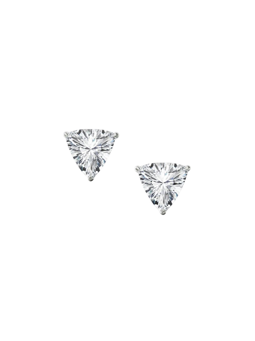Emori 1 CT Trillion Lab Diamond Earring in 18KT Gold