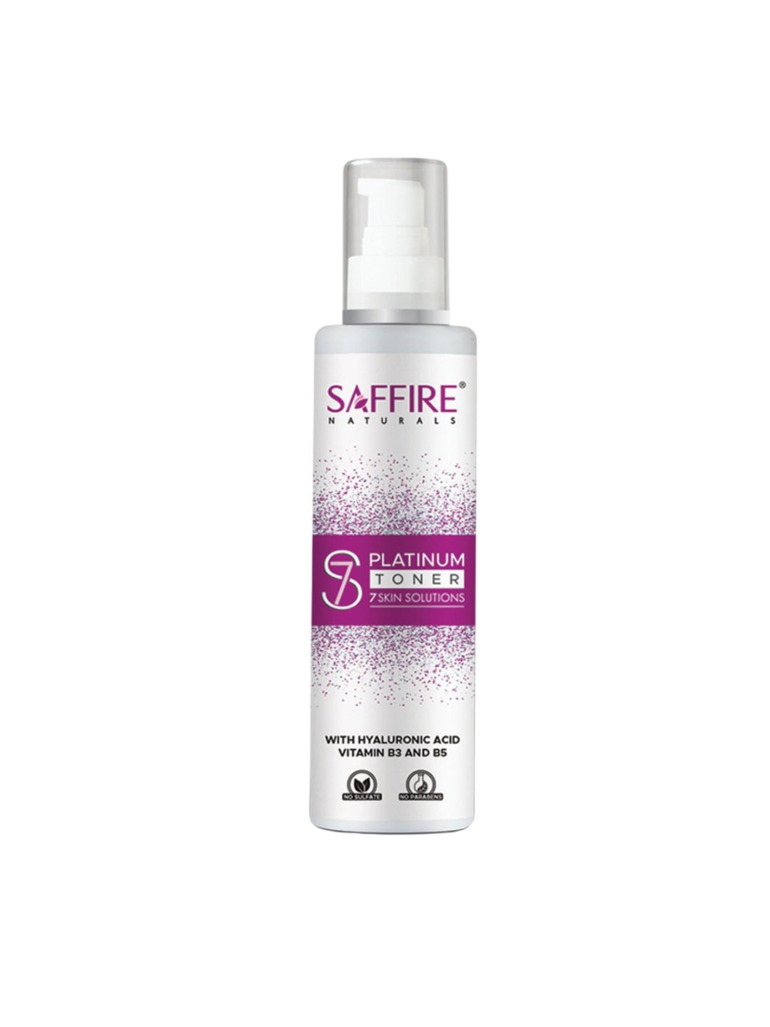 Saffire Naturals S7 Platinum 7-in-1 Skin Toner For Radiant and Youthful Glow - 100 ml