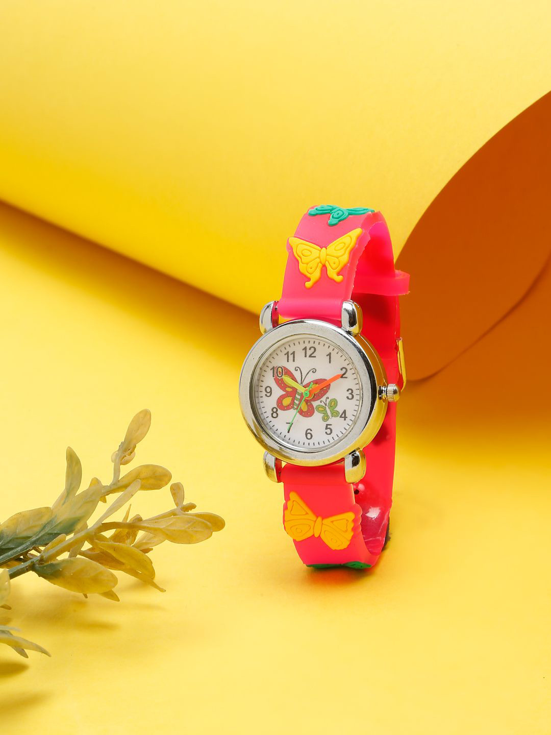 Stoln Girls Pink Round Dial Analog Watch 25-18744-1-C-20012061