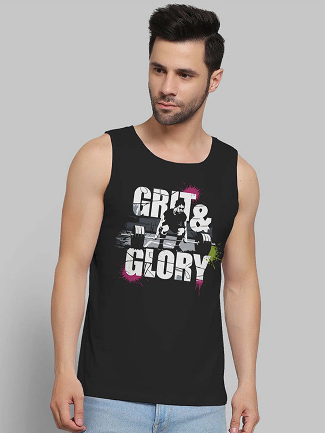Juxar Men Wear Sando Grit & Glory Gym Outdoor & Indoor For Gym Wear Sando