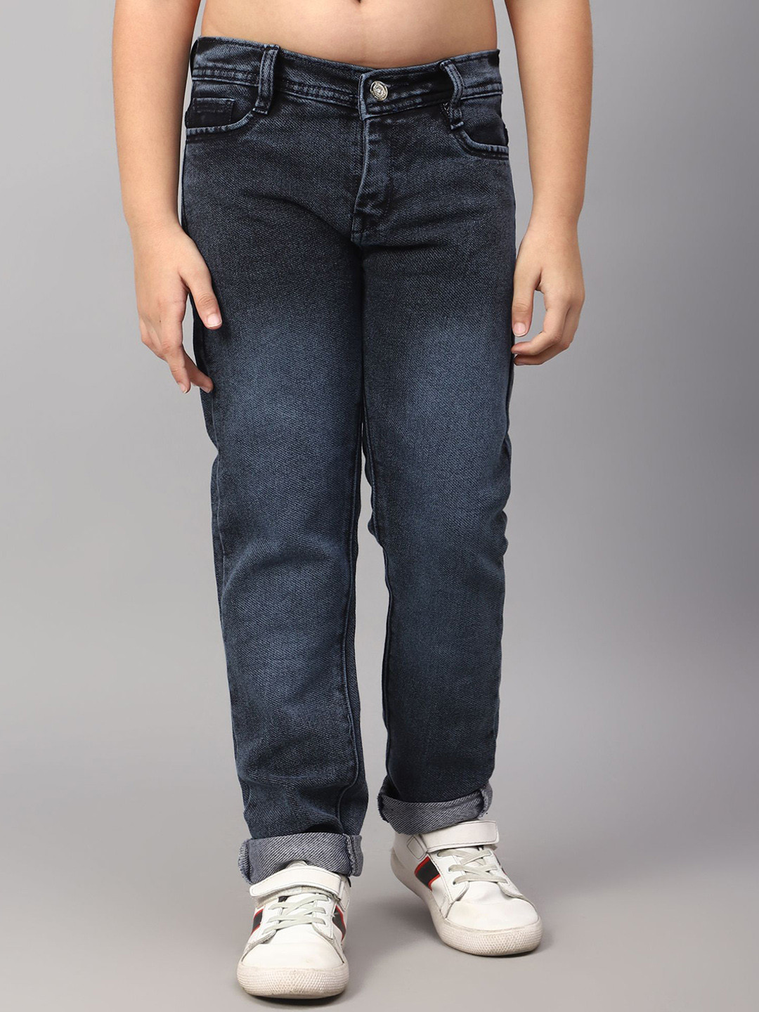 Killer Boys Low Distress Light Fade Jeans