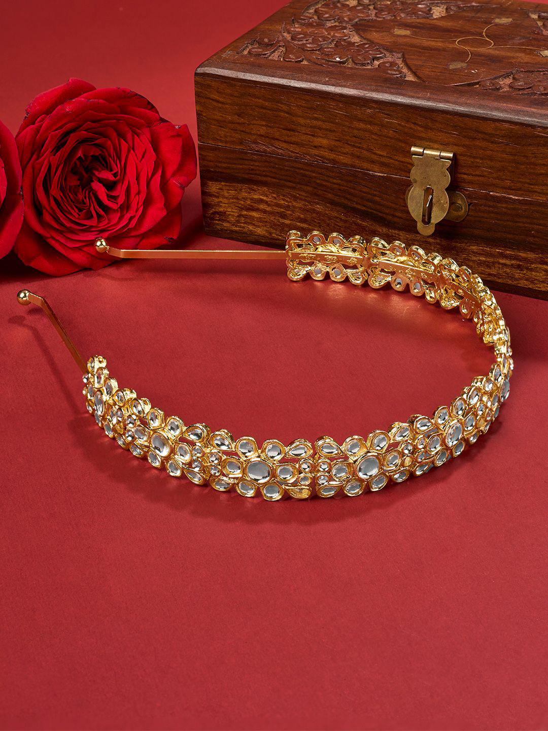 TEEJH Women Beaded Hairband
